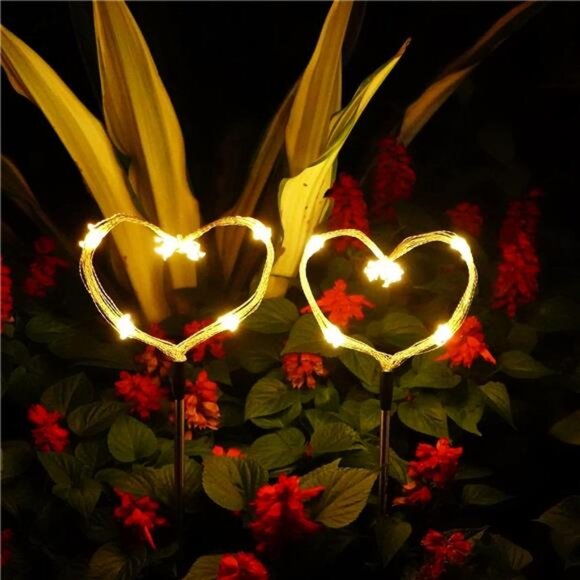 Solar Garden Firework Lights Decor Waterproof 2 Pack,120 Led Solar Powered - Picture 4 of 7